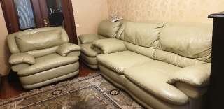 Фото: Итальянский диван и кресла.