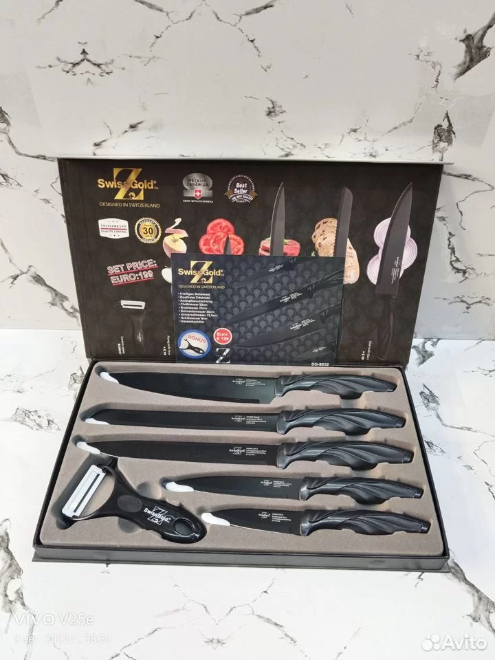 Фото: Набор ножей, 6 предметов