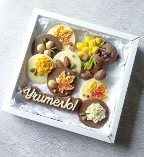 Фото: Шоколад ручной работы. Подарки к 1 сентября