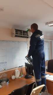 Фото: Обслуживание и ремонт кондиционеров в Лобне.