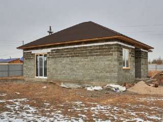 Фото: Строительство домов из арболита