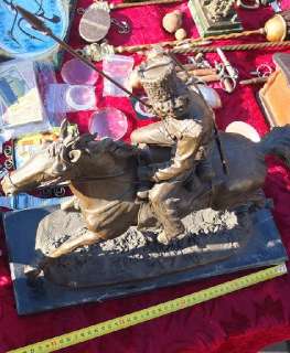Фото: Бронзовая скульптура Донской казак, Лансере, копия