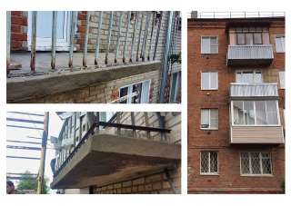 Фото: Ремонт балконных плит под ключ. Гарантия на работы