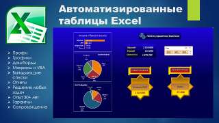 Объявление с Фото - Автоматизированные таблицы Excel