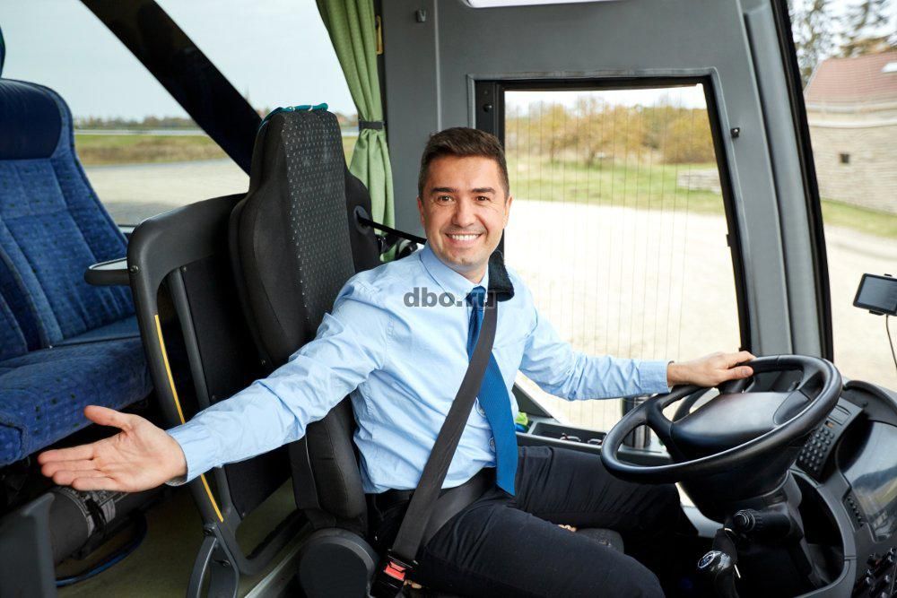 Фото: Водитель автобуса, вахта
