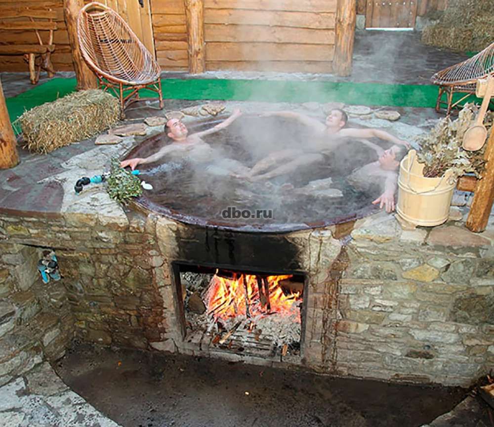 Чаны для купания на дровах | Производство банных чанов 