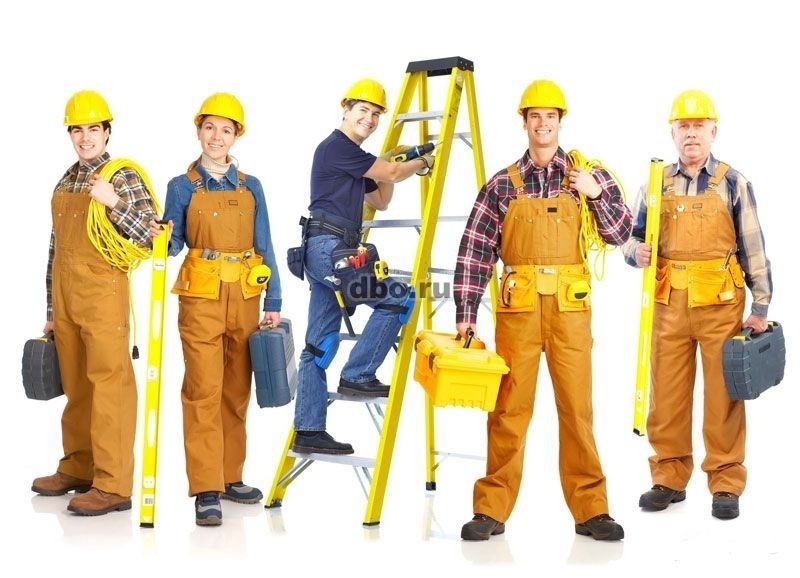 Фото: Работники всех строительных специальностей