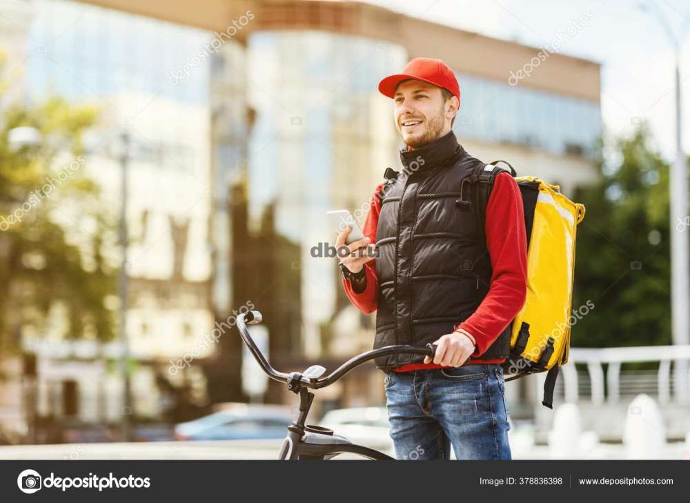 Фото: Курьеры на велосипеде в Москве, свободный график работы