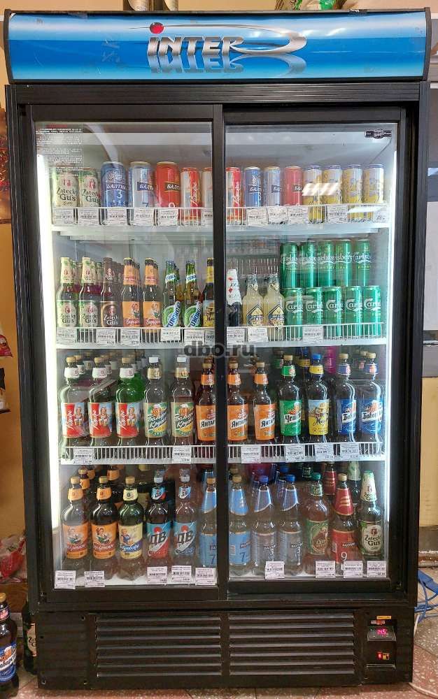 Фото: Холодильник двухстворчатый для напитков