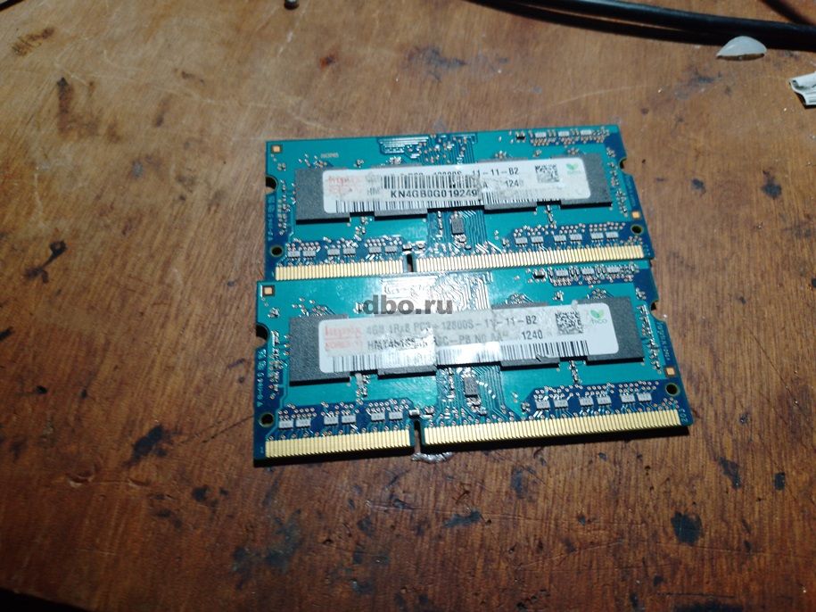Фото: Оперативная память HYNIX DDR3 SODIMM 4Gb PC3-12800