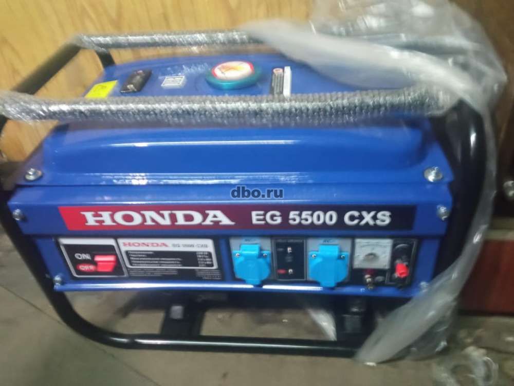 Фото: Бензиновый генератор HONDA EG 5500 CXS