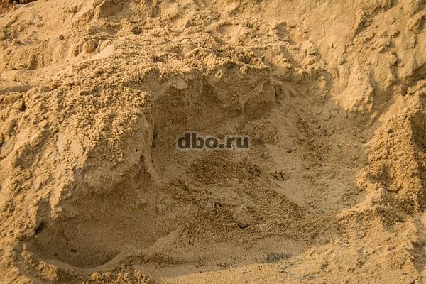 Фото: Речной песок